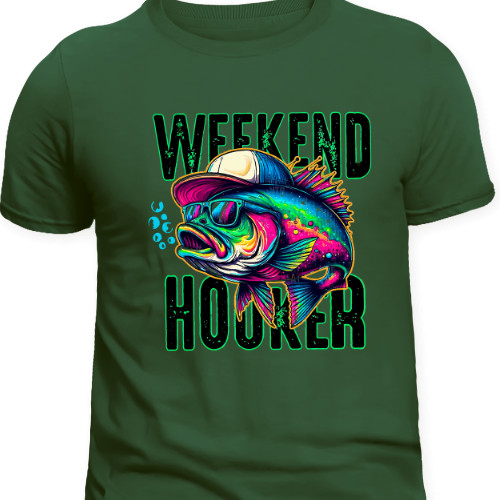 Tricou Weekend Hooked