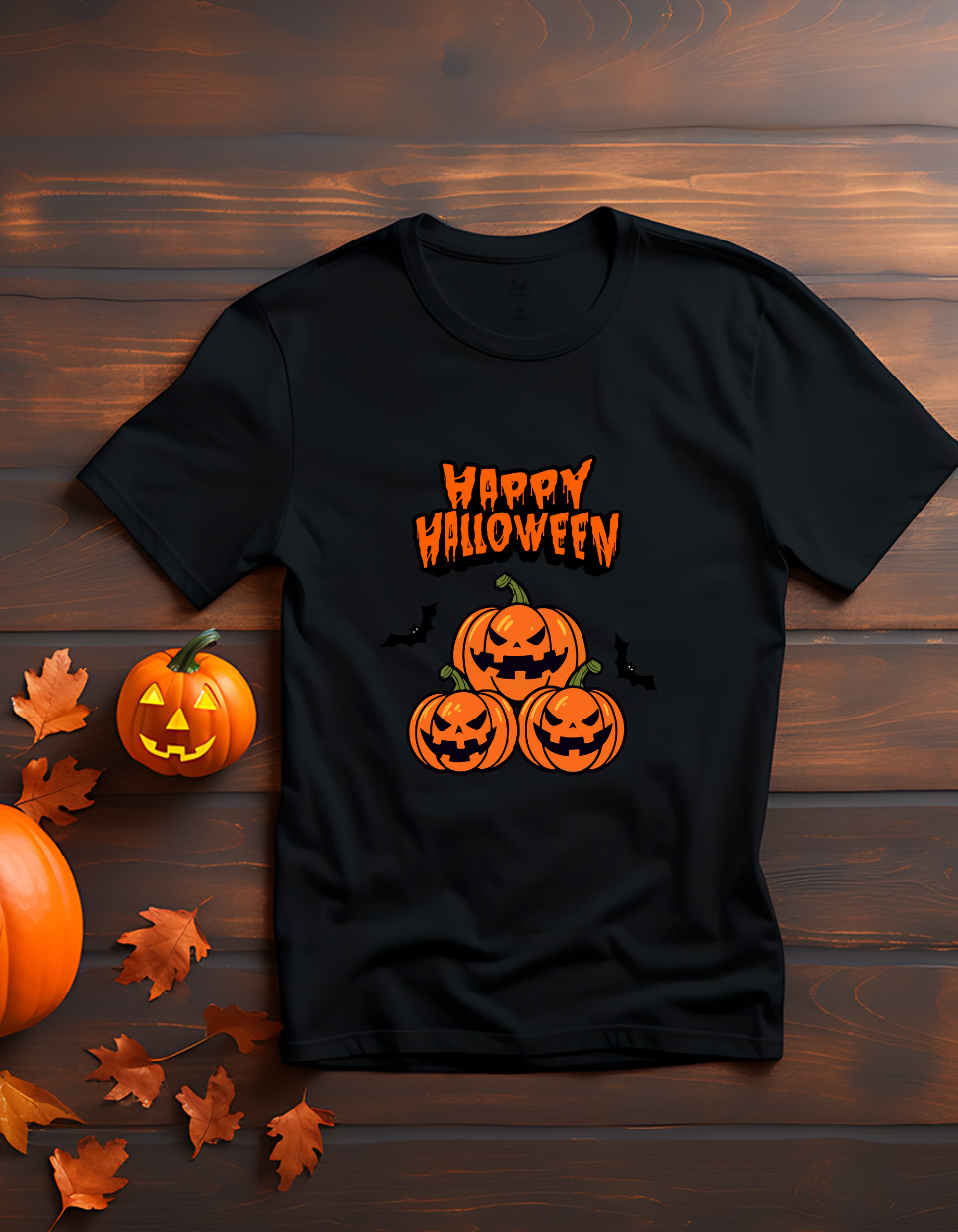 Tricou Unisex Happy Pumpkin